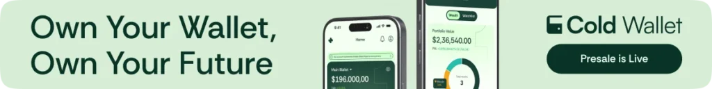 Cold Wallet Privacy Presale Hits Stage 5; More On SHIB’s Burn & Cardano's Expected Movement! 4 cold wallet banner32